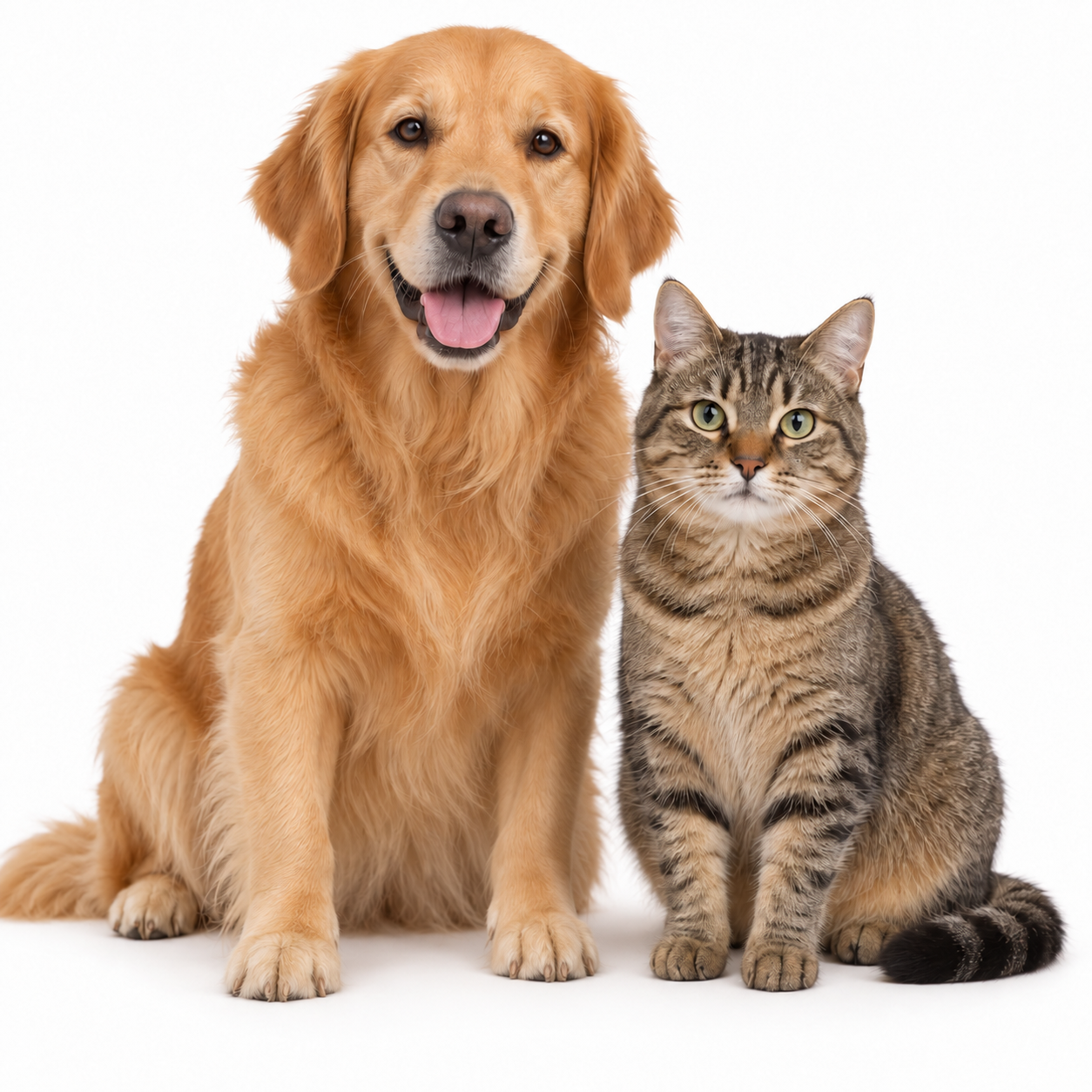 Dog and cat
