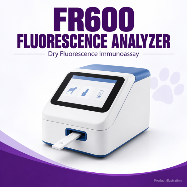 FR600 fluorescence analyzer illustration based on the product catalogue